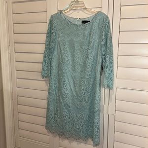 Jessica Howard blue lace dress size 14